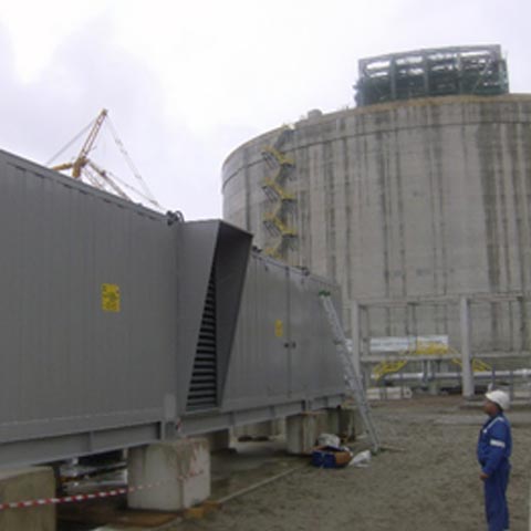 Gruppo elettrogeno insonorizzato per centrale di stoccaggio a Rotterdam - EUROGEN POWER