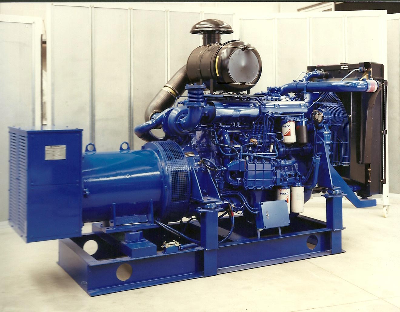 Generatore blu - Impianti di produzione di energia elettrica - EUROGEN POWER