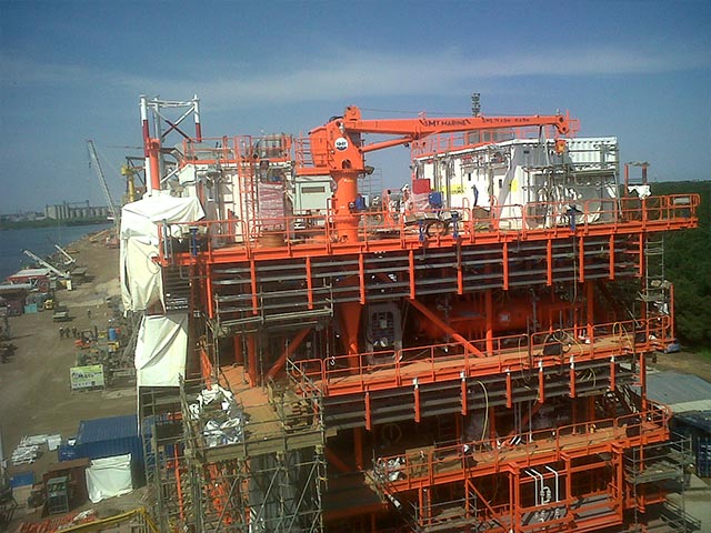 Piattaforma offshore- Gruppi Elettrogeni Oil & Gas - EUROGEN POWER